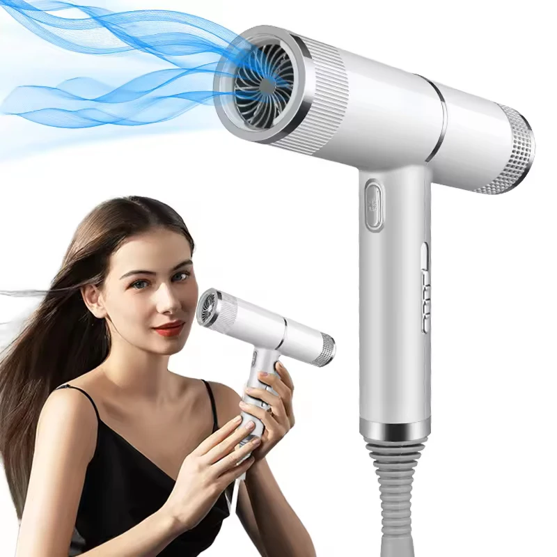 Leafless Hair Blow Dryer Fast Drying Hot Cool High Power High Speed Hair Dryer Professional Salon