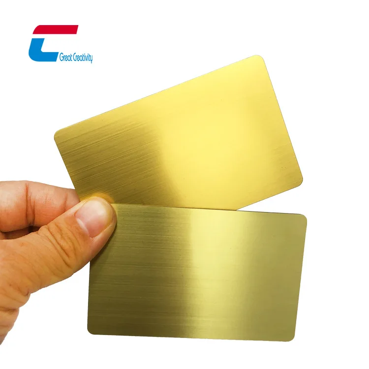 제조업체의 고급 NFC 금속 카드 스테인리스 스틸 RFID 스마트 카드 NTAG 215 216 칩 소셜 명함