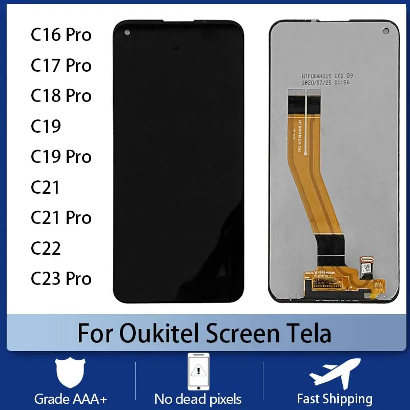 Écran LCD Tactile De Remplacement Pour Oukitel WP9, C31, C31 Pro, C32 - Assemblage écran + Vitre Tactile