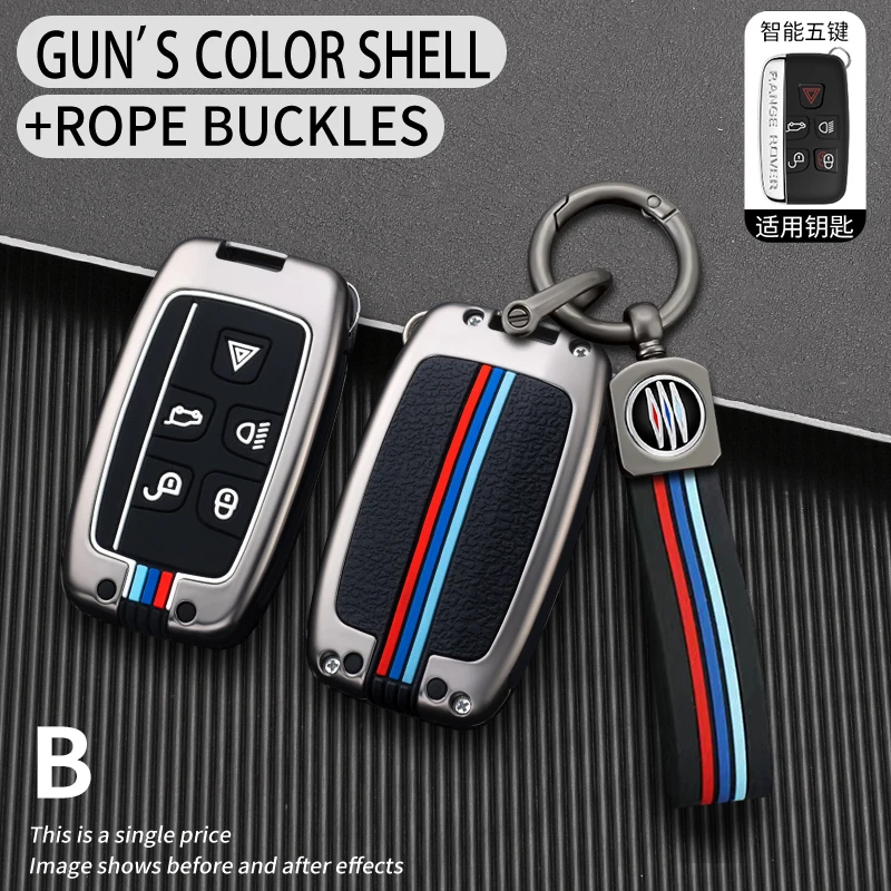 Custodia per chiave a distanza per auto Full Cover Shell per Land Rover Range Rover Sport Evoque Freelander Velar Discovery 4 Jaguar XE XJ XF Guitar 17 Custodia per chiave a distanza per auto Full Cover Shell per Land Rover Range Rover Sport Evoque Freelander Velar Discovery 4 Jaguar XE XJ XF Guitar - S27da5628311440b4a7972ac7f29aa646S