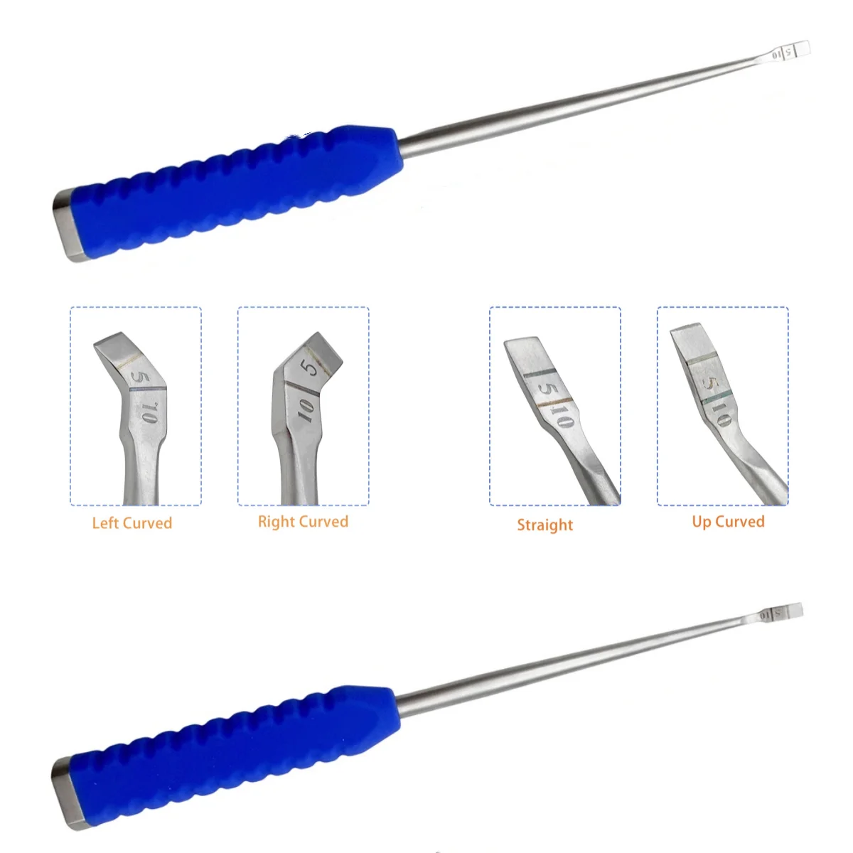 Orthopedics UBE Bone Chisel Silicone Handle Surgical Instruments Bone ...