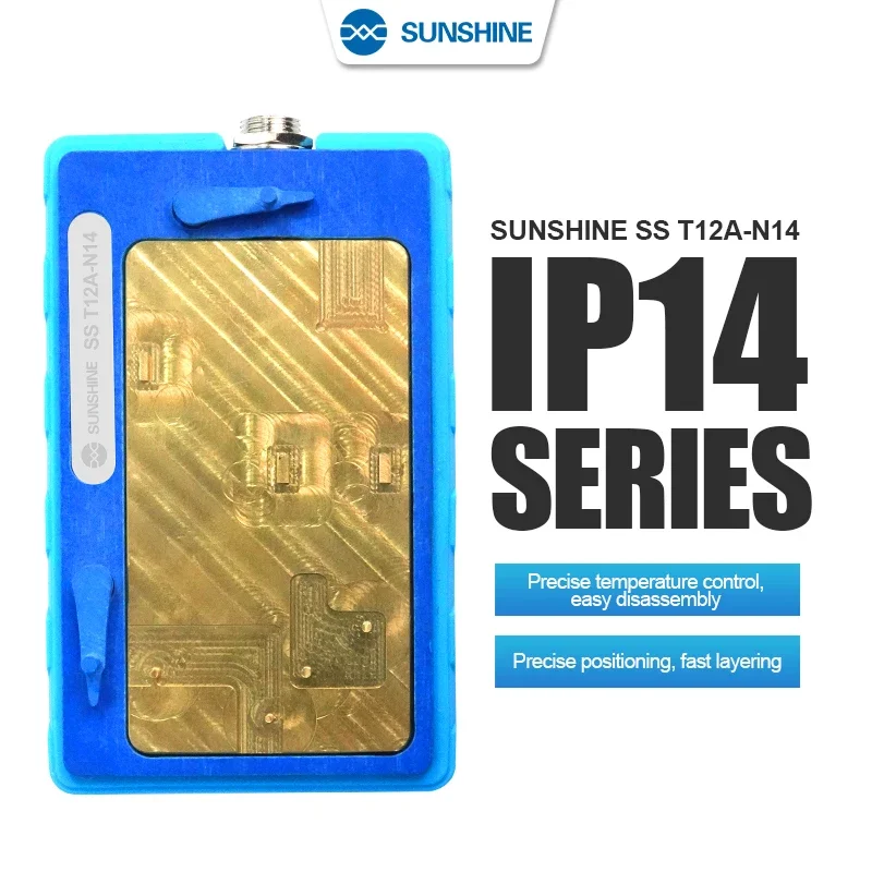 

SUNSHINE SS-T12A-N14 N15 N13 4 in 1 Motherboard Repair Heating System for IP14/14 Pro/14 Pro Max/14 Plus Motherboard Layering