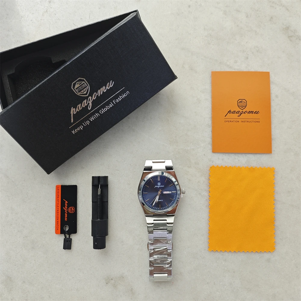 Ultra Thin Minimalist Quartz Watch - Waterproof Luminous Wristwatch with Comfortable Strap