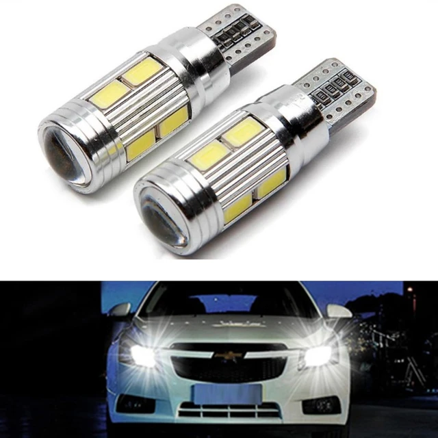 501 T10 194 Led Car Side Light Bulbs Canbus Error Free Xenon W5w Sidelight  Lamp