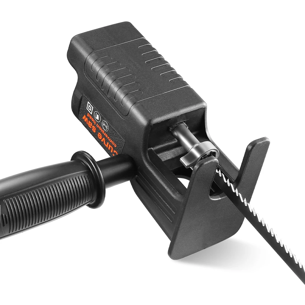 PortableReciprocatingSawAdapterElectricDrillModifiedToElectric