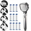 4 Modes Adjustable High Pressure Shower Head With Switch On Off Button Sprayer Water Saving Shower Nozzle Filter For Bathroom 1