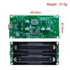 Type-C 15W 3A Fast Charge UPS Power Supply / 18650 Lithium Battery Charger Test Module DC-DC Step Up Booster Converter 5V 9V 12V 2