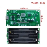 Type-C 15W 3A Fast Charge UPS Power Supply / 18650 Lithium Battery Charger Test Module DC-DC Step Up Booster Converter 5V 9V 12V 2