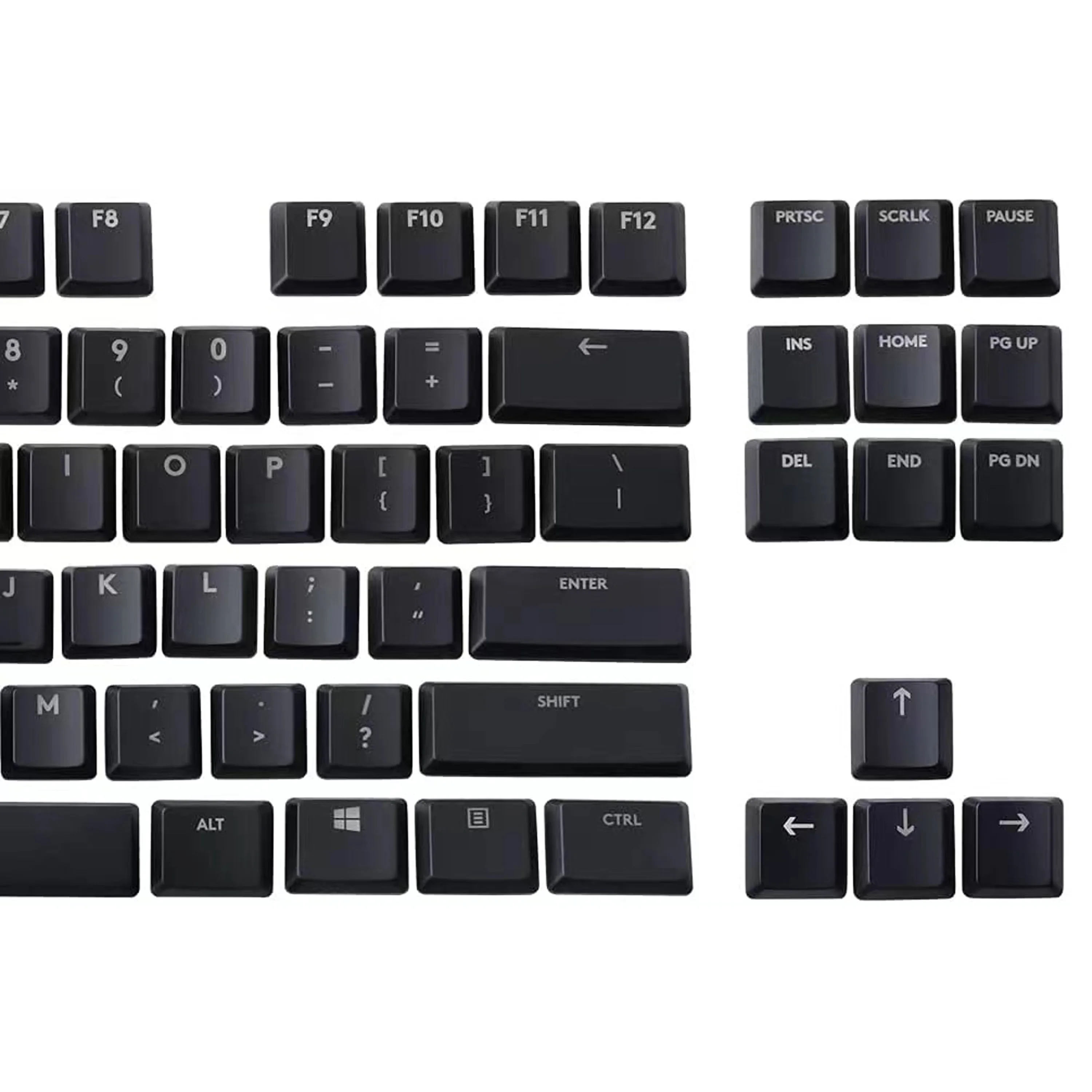 Conjunto Completo G915 Tkl 87 Tampas Chaves Preto Keycaps para Logitech G813 G913 G815 G915 Teclado Tkl um - Imagem 2