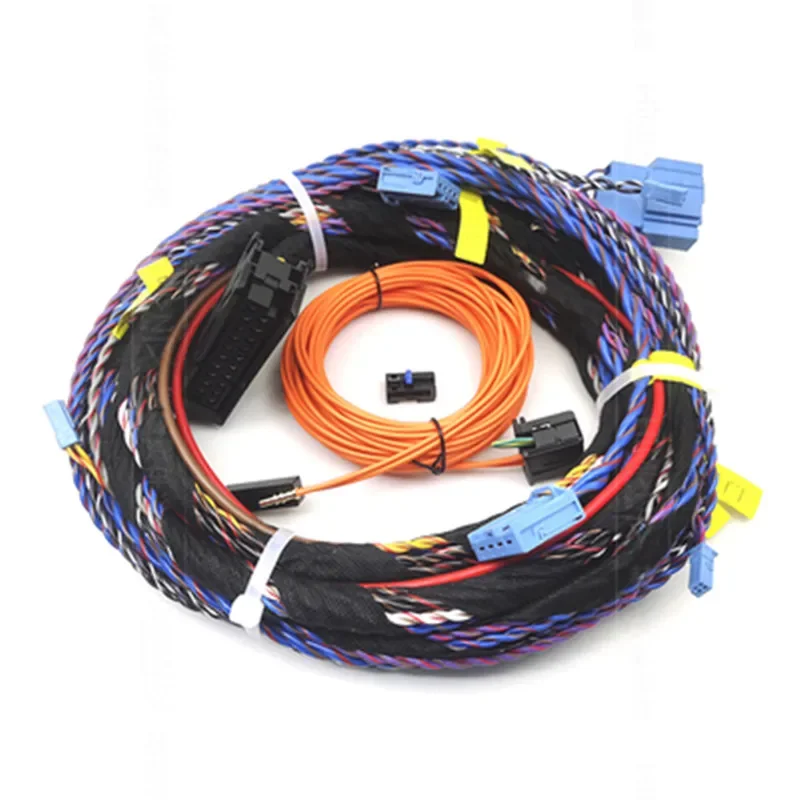 For BMW series X3 X5 audio upgrading modified Harman Kardon L7 power amplifier harness optical power amplifier supply wire