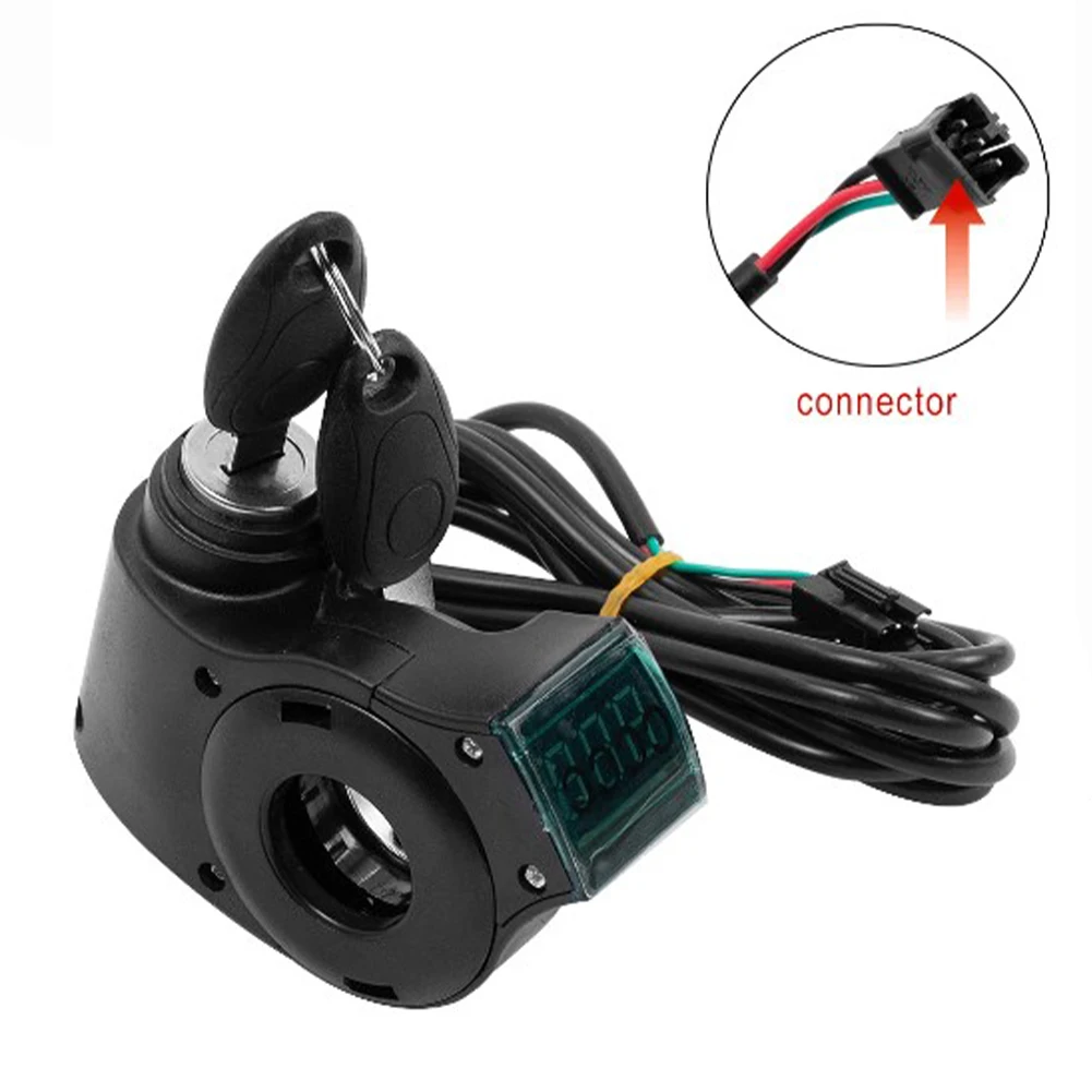 

Digital Display Voltmeter with Lock Universal for ZERO X8/X9/X10/11X Electric Bike Scooter Ignition Key Power Key Lock Parts