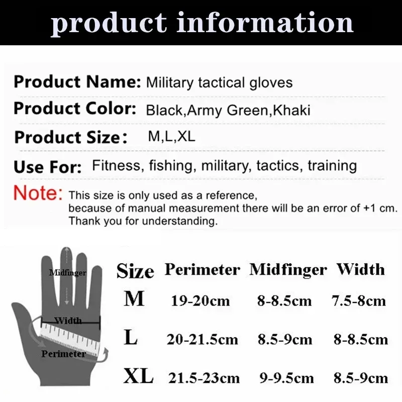 Outdoor Tactical Army Fingerless Gloves Hard Knuckle Paintball Airsoft Hunting Combat Riding Hiking Military Half Finger Gloves 6