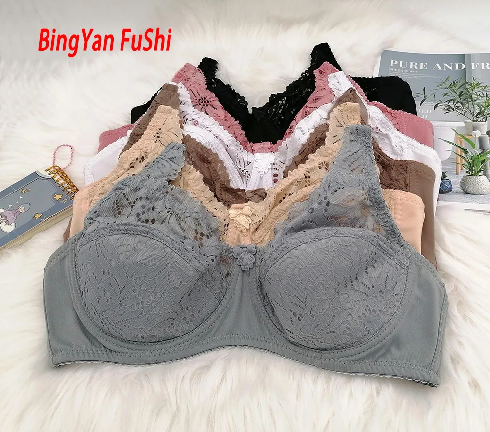 Sexy Women Lingerie Bras for Push Up Lace Floral Bra Supper Padded