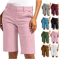 Shorts For Women Trendy 2025 Casual Summer High Waisted Chino Shorts Straight Leg shorts Jogging Hiking Vacation Cargo shorts - Image 6