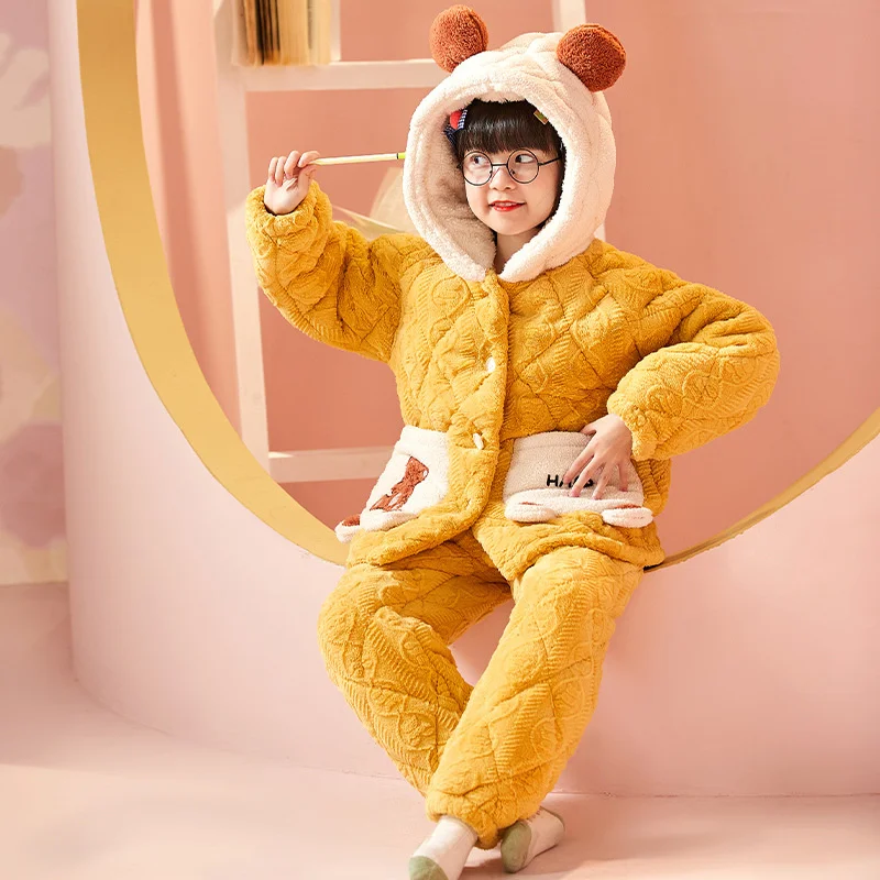 Рисунок 6 - Зимняя детская симпатичная плотная бархатная Пижама