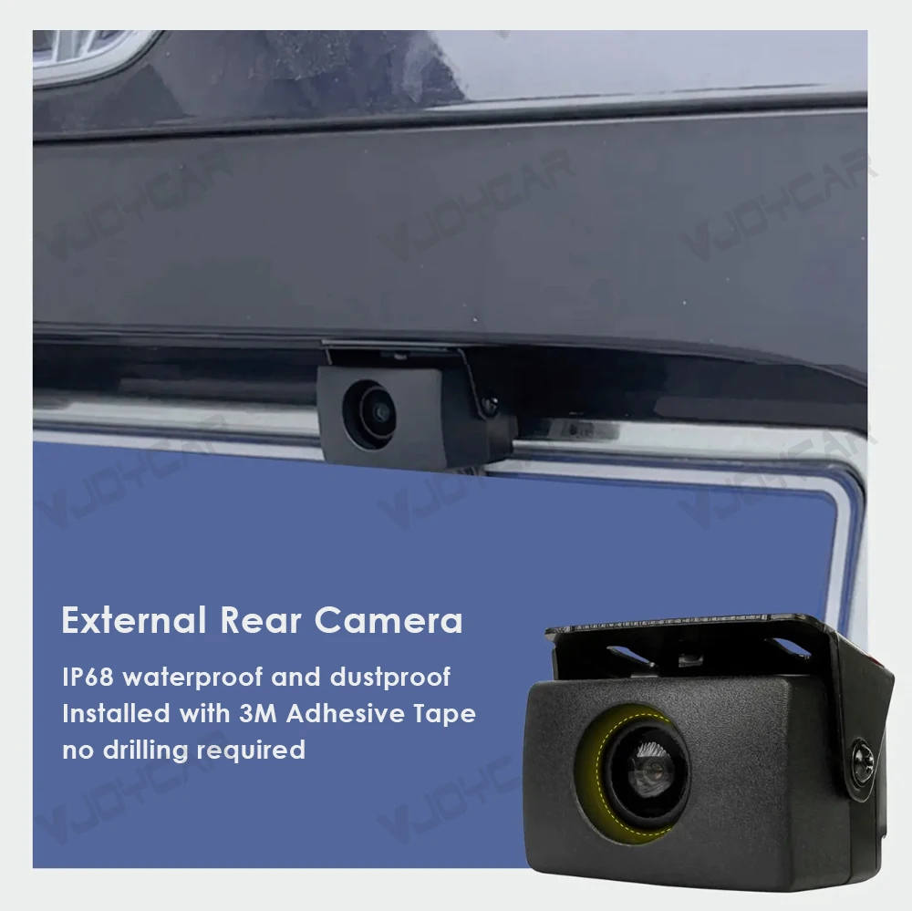 Neuer Tesla Stream Media Rückspiegel 9,35 Zoll Digitaler Streaming-Spiegel Dashcam mit Nachtsicht für Model 3 Y Y Juniper – Detail 19