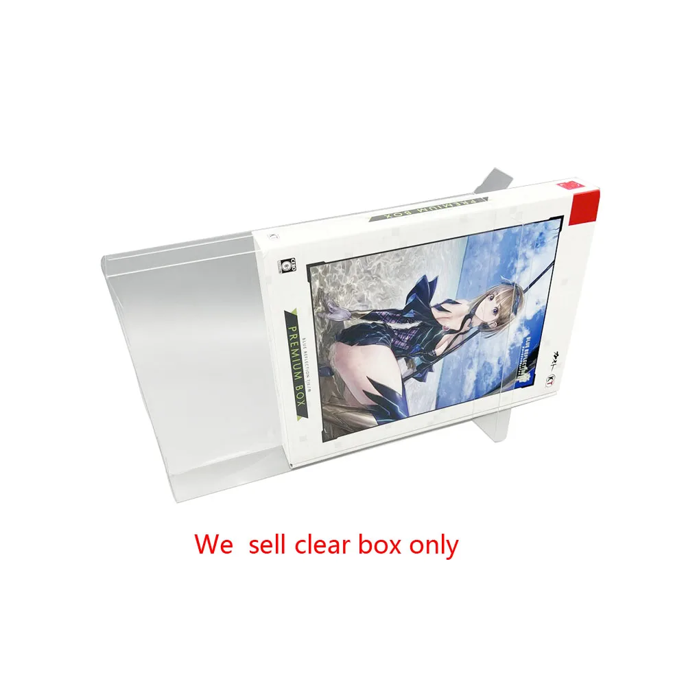 

Clear transparent box For Switch for BLUE REFLECTION game limited edition Display storage PET Box
