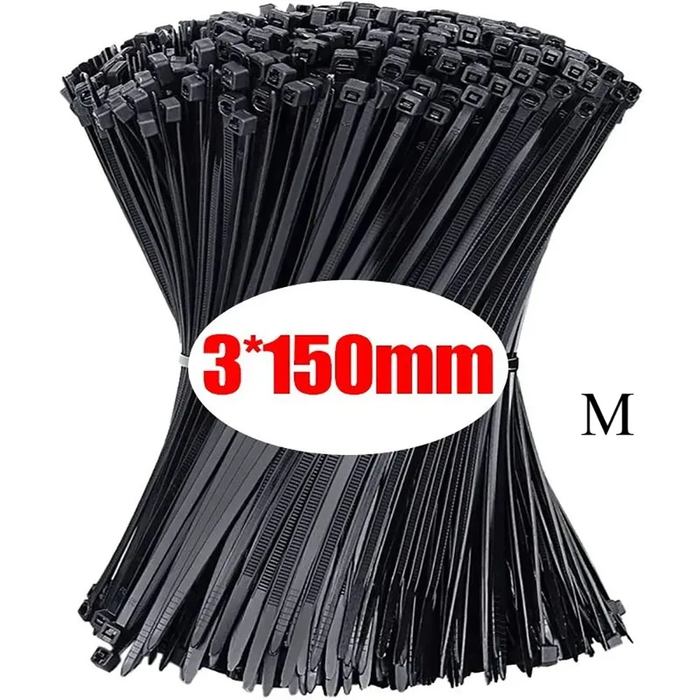 3x150mm Black