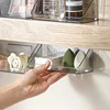 SHIMOYAMA Makeup Organizer Box Wall-mounted Bathroom Mirror Cabinet Storage Cosmetic Vanity Desktop Lipstick Brush Holder 3