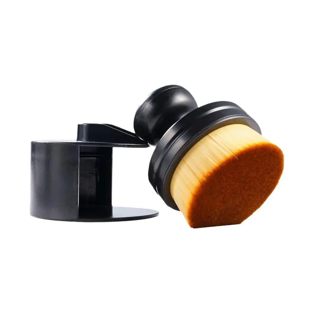 Car tire brush portable seal cover high density soft detailing for tire shine polish wax apply