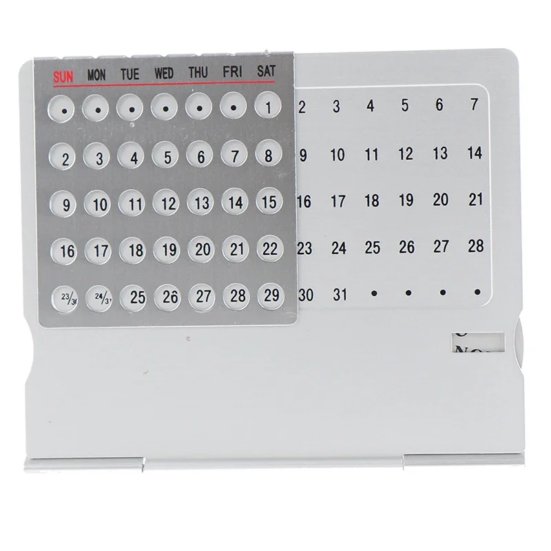 새로운 금속 제작, 영원한 독특한 100 년, 영원한 달력, 사무용품, 1PC