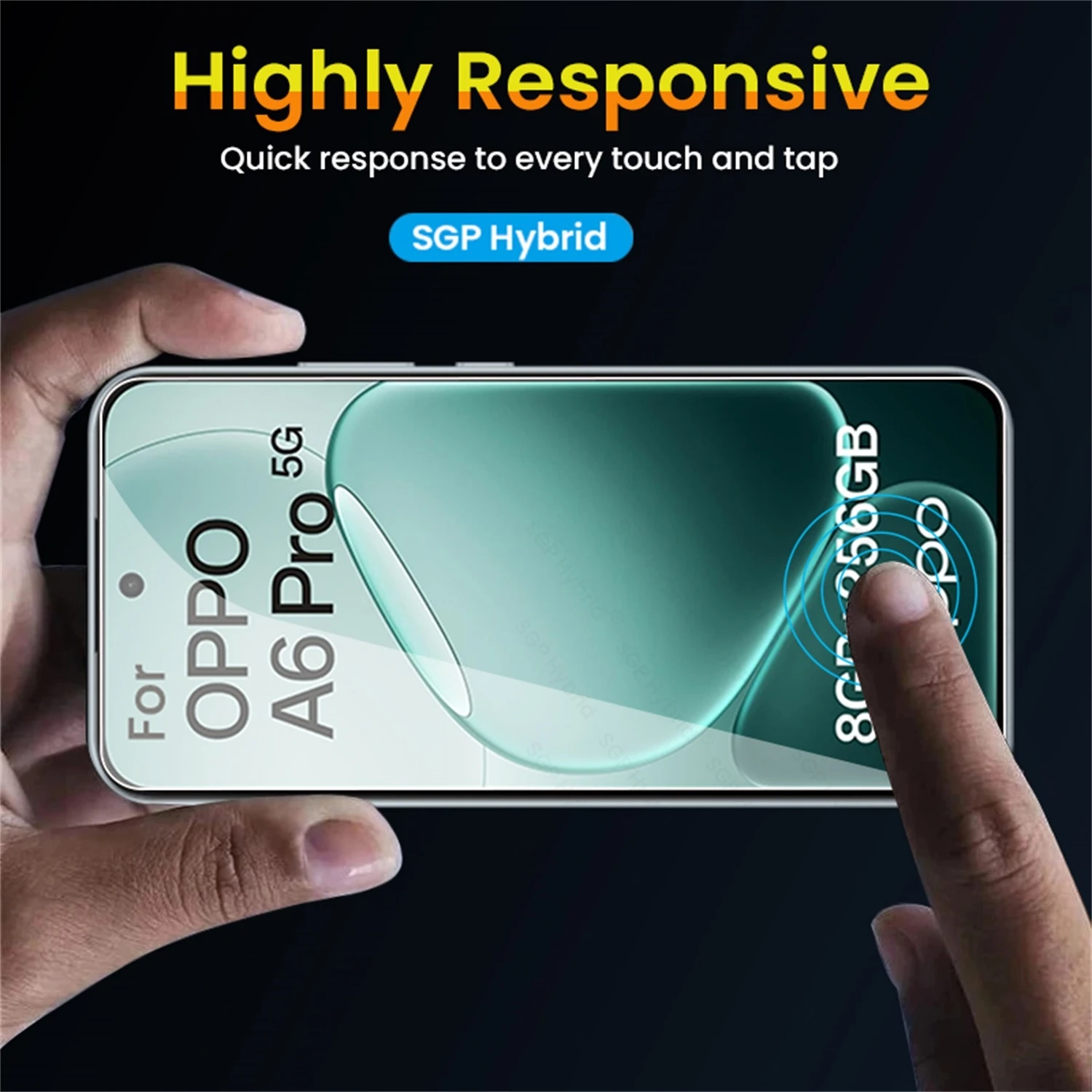 4-Pack 9H Clear Protective Glass Screen Protector