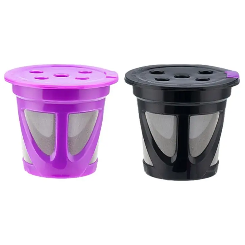

Reusable Coffee Filters Stainless Mesh Refillable Coffee Filter Pod Espresso Machine Accessories Reusable K Cup Keurigg Beverage