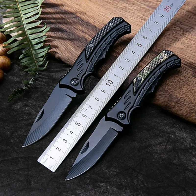 Stainless Steel Folding Knife Fillet Knife Fishing Boat Fishing Accessories with Easy To Carry Camping Meat Cutting PP Handle 5