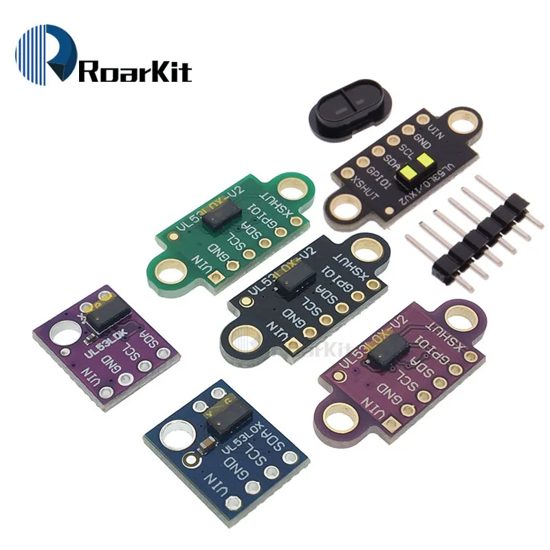 Modulo Sensore Time-of-Flight VL53L1X, Misura Distanza Fino A 400 Cm, Alimentazione 3V-5V, Frequenza 50 Hz, Pin-to-Pin Con FlightSense, Per Progetti Elettronici