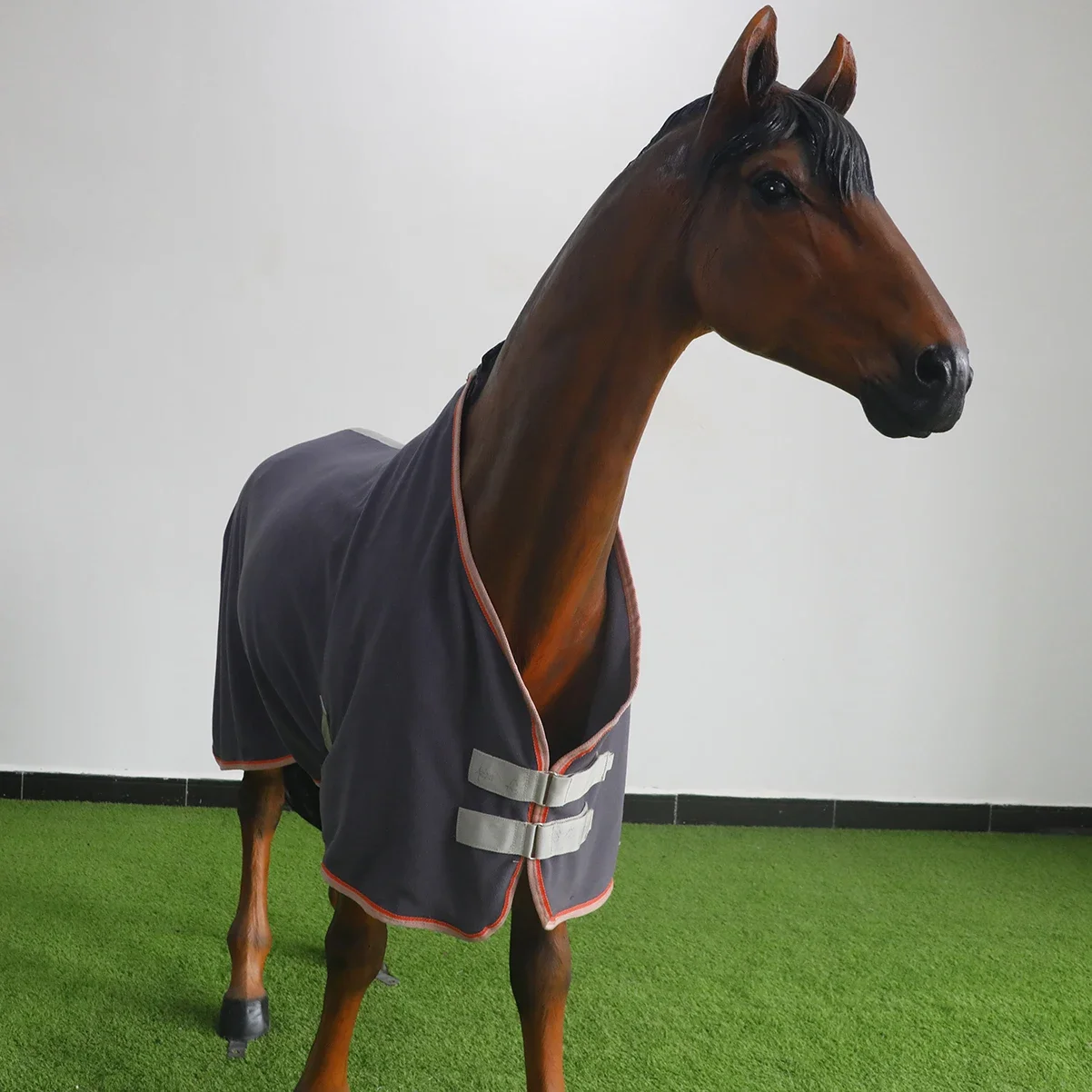 Newest Warm Soft Horse Fleece Rug Cheap Equine Horse Sheets For Stable Indoor