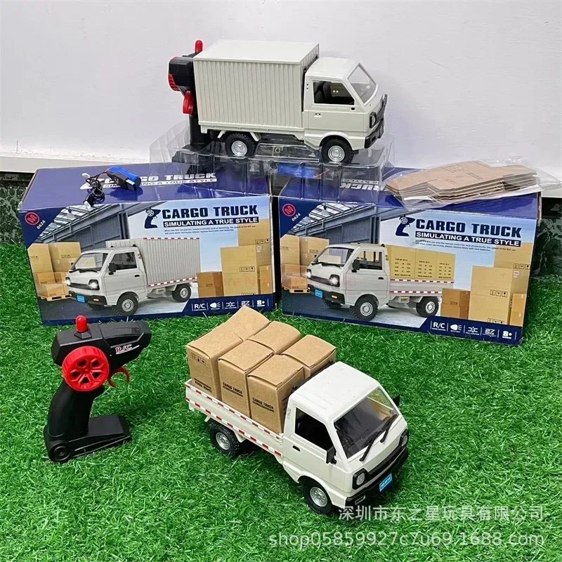 1:10/1:16 Wpl D12 Rc 자동차 시뮬레이션 드리프트 등산 트럭 Led 라이트 카고 Rc 전기 장난감 모델 선물 소년 어린이 생일