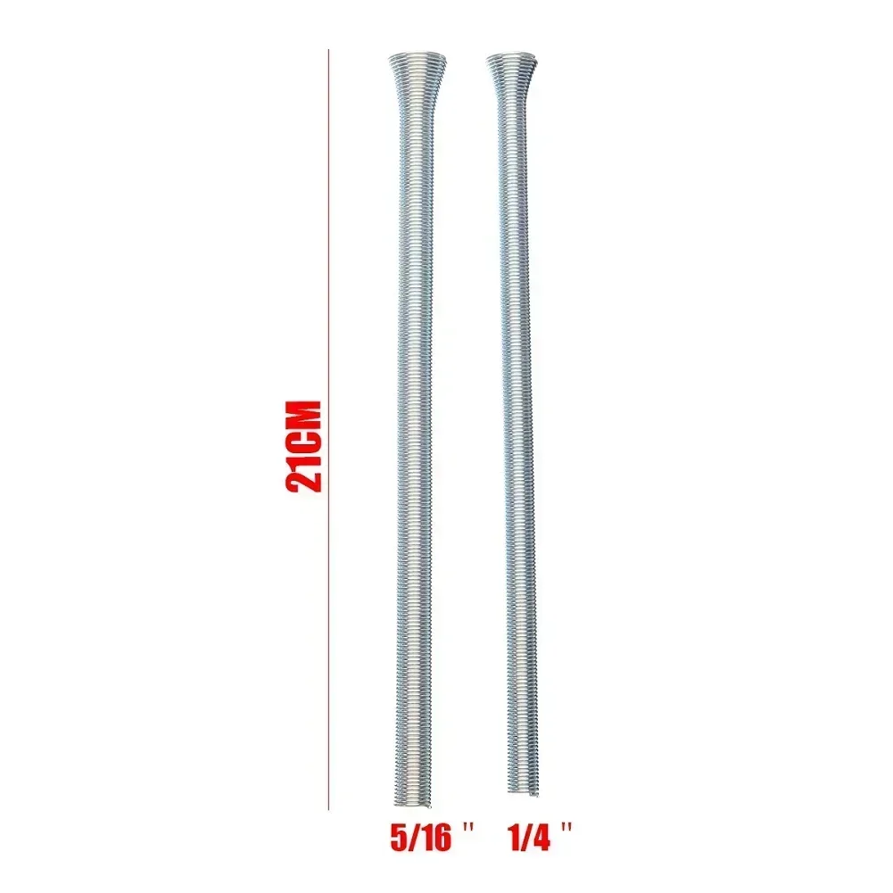 Spring Tube Bender For Air Condition Copper Pipe Bending Tool Outside Style Aluminum Tube Pipeline 2pcs tube bender