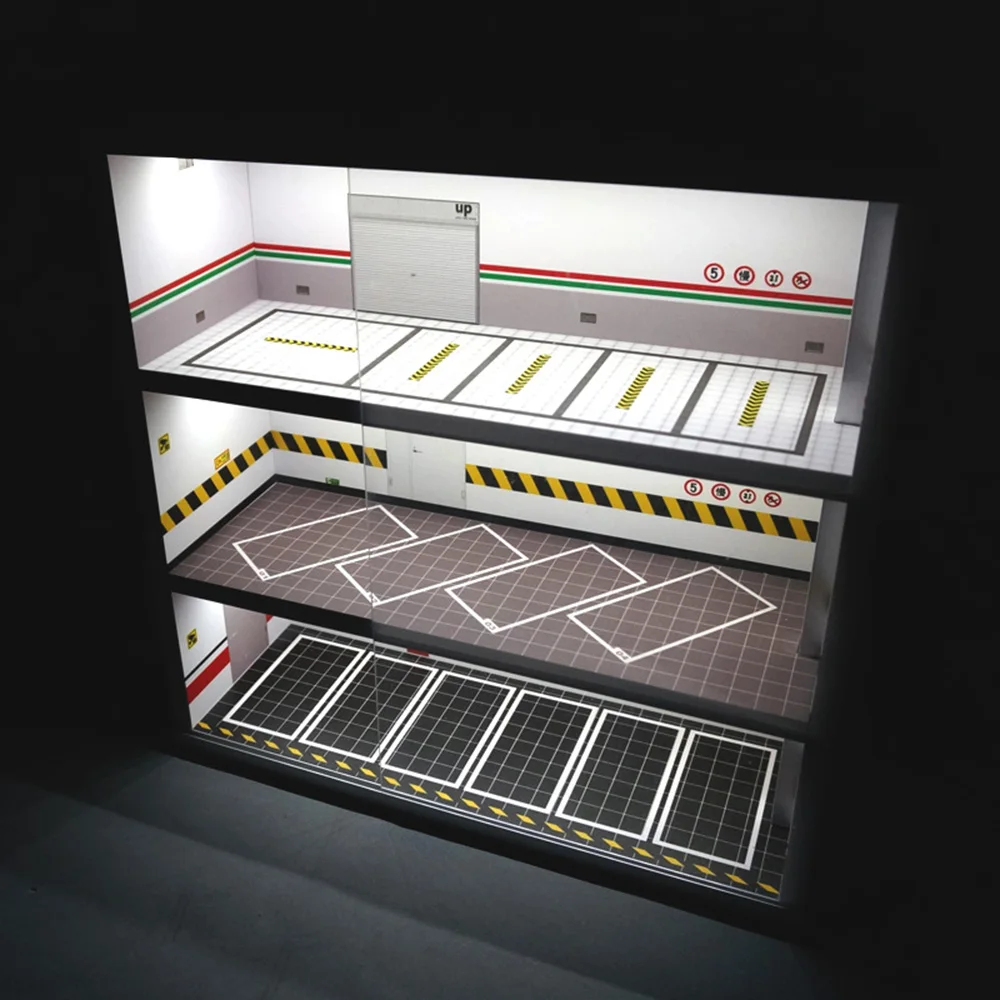 Acrylic Display Case for 1:64 Action Figures