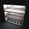 Acrylic Display Case Fit for 1:64 Mini Size Dust Proof Clear Box Cabinet 1/64 Action Figures Display Box 3