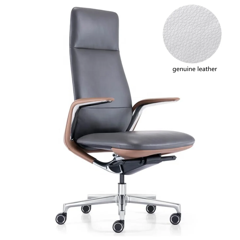 

Director High Back Classic Luxury Office Furniture Modern Boss Fashion Leather Revolving Ergonomic Executive Office Chair