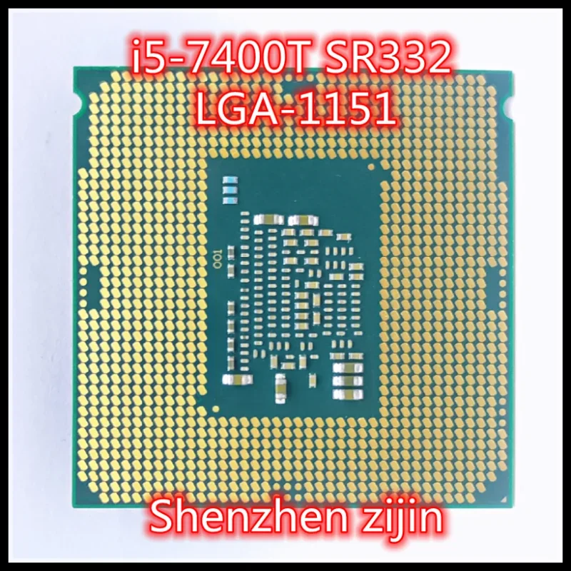 

I5-7400T i5 7400T SR332 2,4 ГГц четырехъядерный четырехпоточный ЦПУ Процессор 6M 35W LGA 1151