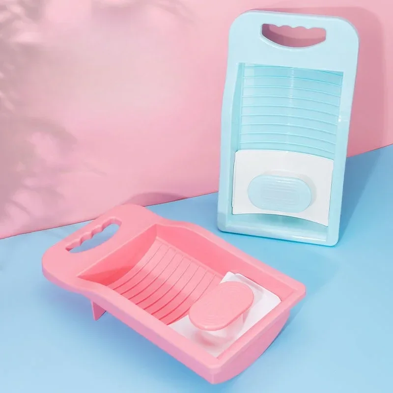 Underwear Washboard Antislip Thicken Washing Board Clothes Cleaning Laundry Cleaning Tool Bathroom Accessories Socks Washboard