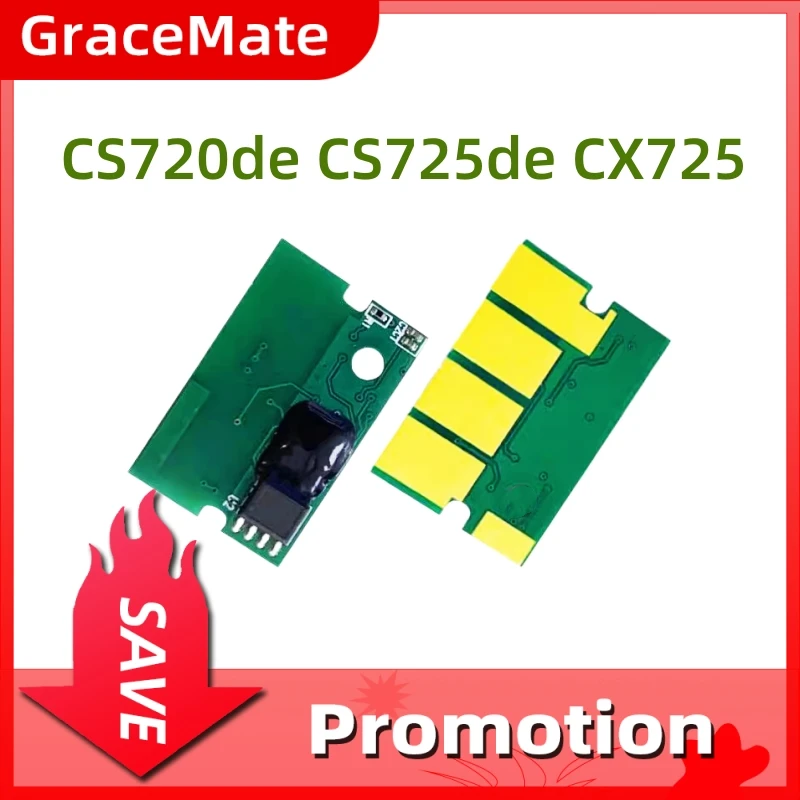 

Тонер-чип 3K, совместимый с LexmarkCS720 CS725 CX725 CS720de CS725dte CX725dthe CS725de