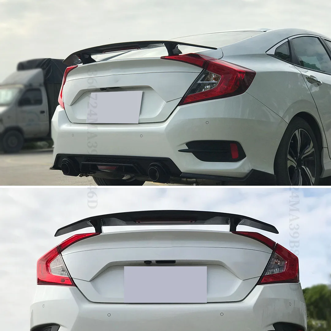 Universale Posteriore Deflettore Aria Spoiler Ala Tronco Lip Tuning Per 99% Berlina Auto come BMW Audi Toyota Honda Civic Hyundai Mazda VW - Image 3