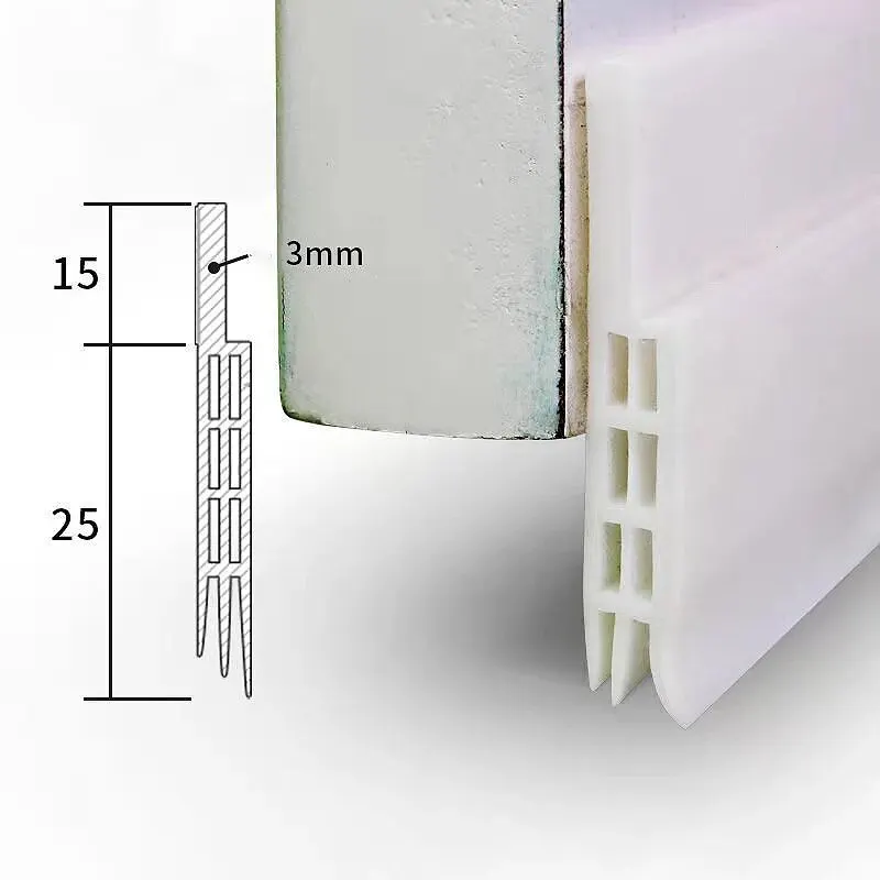 Door Seal Strip 1Pc 1 Meter Self-Adhesive for Doors Windows Sound Insulation Windproof Porous