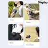 Leafless Hanging Waist Fans Under Shirt Fan Portable USB Charging Mini Clip on Waist Electric Fan Outdoor Camping Cooling Device 5