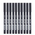 10Pcs black set