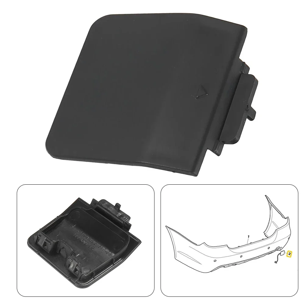 BMW E60 M 스포츠 후크 커버, 리어 범퍼, 견인 아이 캡 트림, PBT + PC 2003-10 51127897217, 실용적인 7897217, 신제품