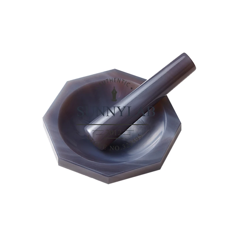 30mm To 130mm 1set Carnelian Mortar and Pestle FIRST-GRADE Pure and Natural AGATE Mortar with Pestle Lab Mortar and Pestle