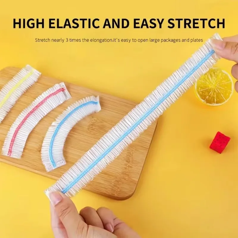 Disposable Elastic Food Covers 2