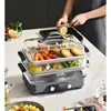 Glass Electric Steamer Multi-Functional Household  Steaming Boiling Stewing Integrated Automatic Stainless Steel Steam Box 5