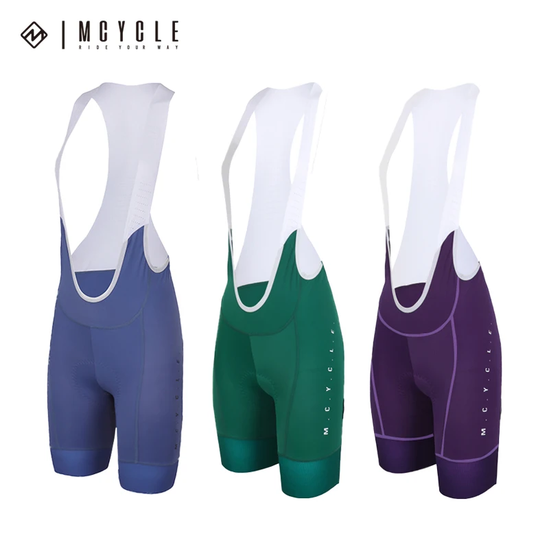 Mcycle Hot-sale Women's Cycling Bib Short 3D Sponge Shockproof Pad 6 Hour Riding Bike Short Breathable Bicycle Bib