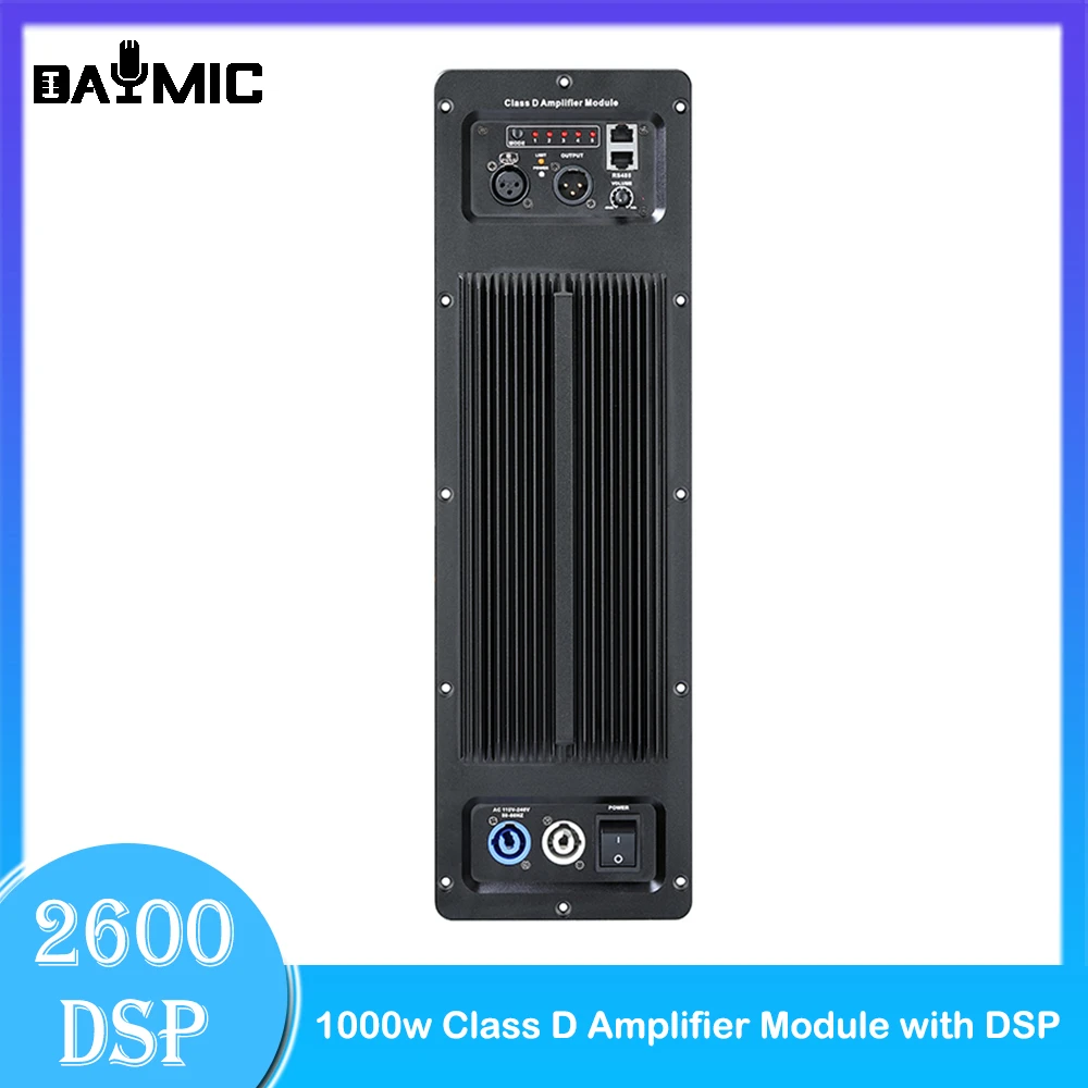 2600DSP Amplifier 1000 Watt Power Amplifier Module Sound System Digital