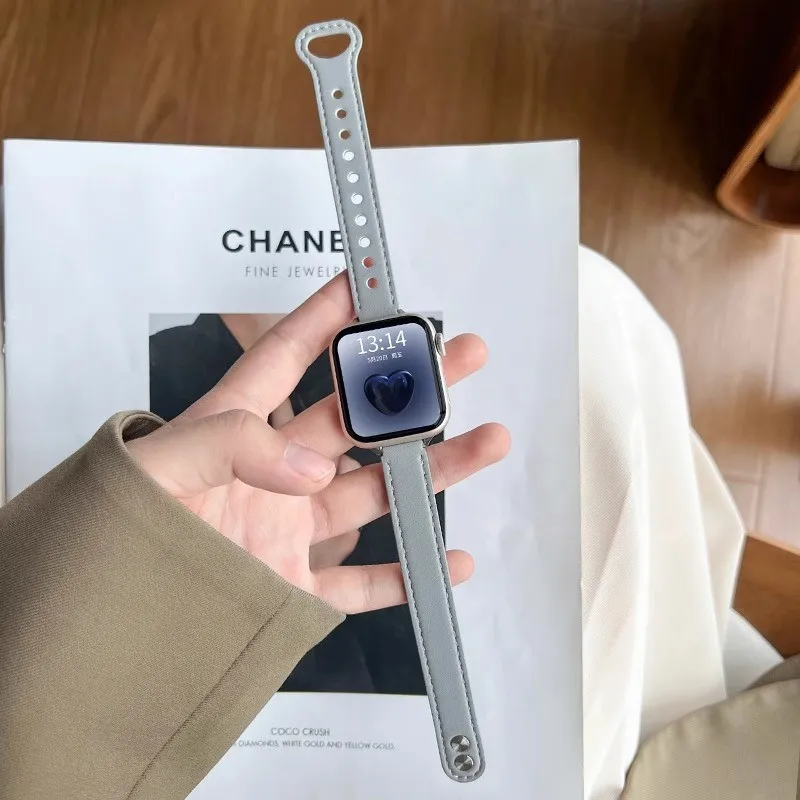 ตัวเลือกสินค้า สายหนังแท้สุดเท่ ใส่ได้ทุกรุ่น Apple Watch