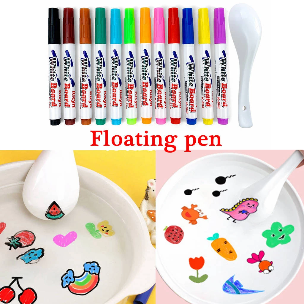 Magical Water Painting Pen Colorful Mark Pen Markers Floating Ink Pen